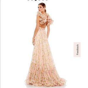 Mac duggal floral gown